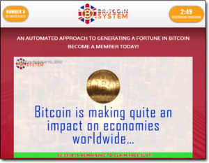 The Britcoin System Website Screenshot