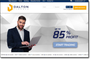Dalton Finance Website Screenshot