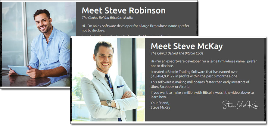 Steve Robinson Bitcoins Wealth System