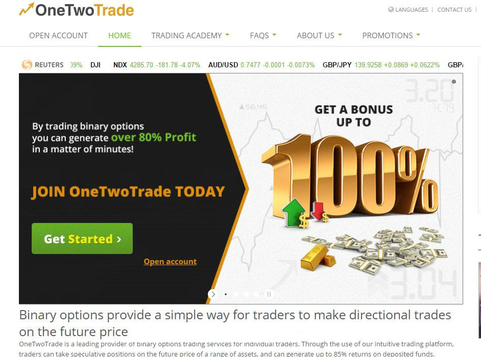 I withdrew money from binary options
